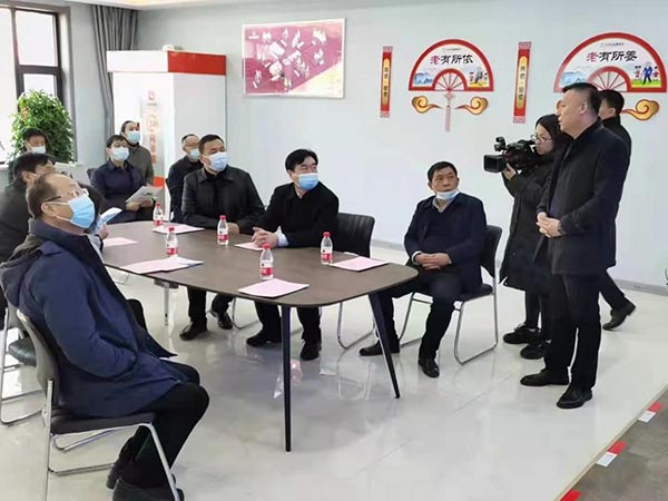 山西省民政厅副厅长琚李梅视察威尼斯集团vip5519山西运城项目地